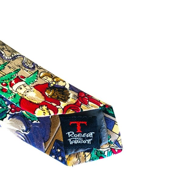 TWO Robert Talbott SPECIAL CHRISTMAS HOLIDAY 100% Silk Hand Sewn Tie LIMITED - Picture 12 of 15
